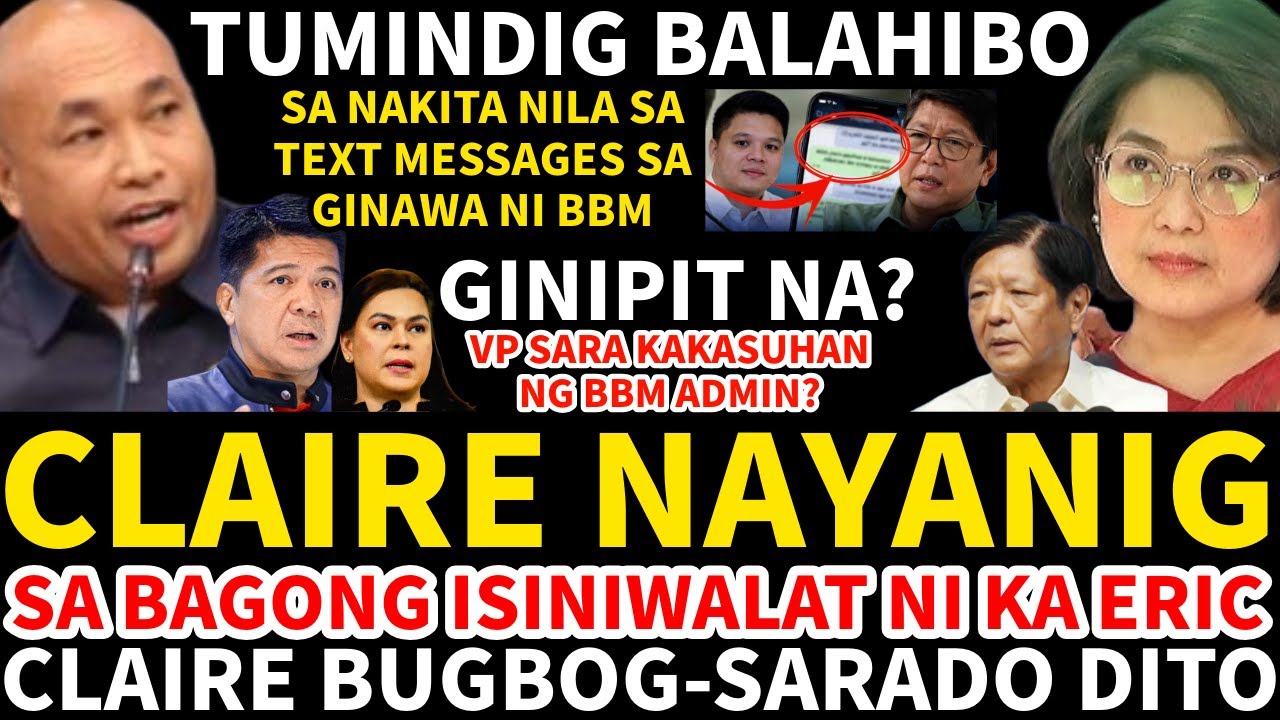 CLAIRE NAYANIG SA BAGONG ISINIWALAT NI KA ERIC NAKU PO ANTE KLER BUGBOG-SARADO DITO PANOORIN!