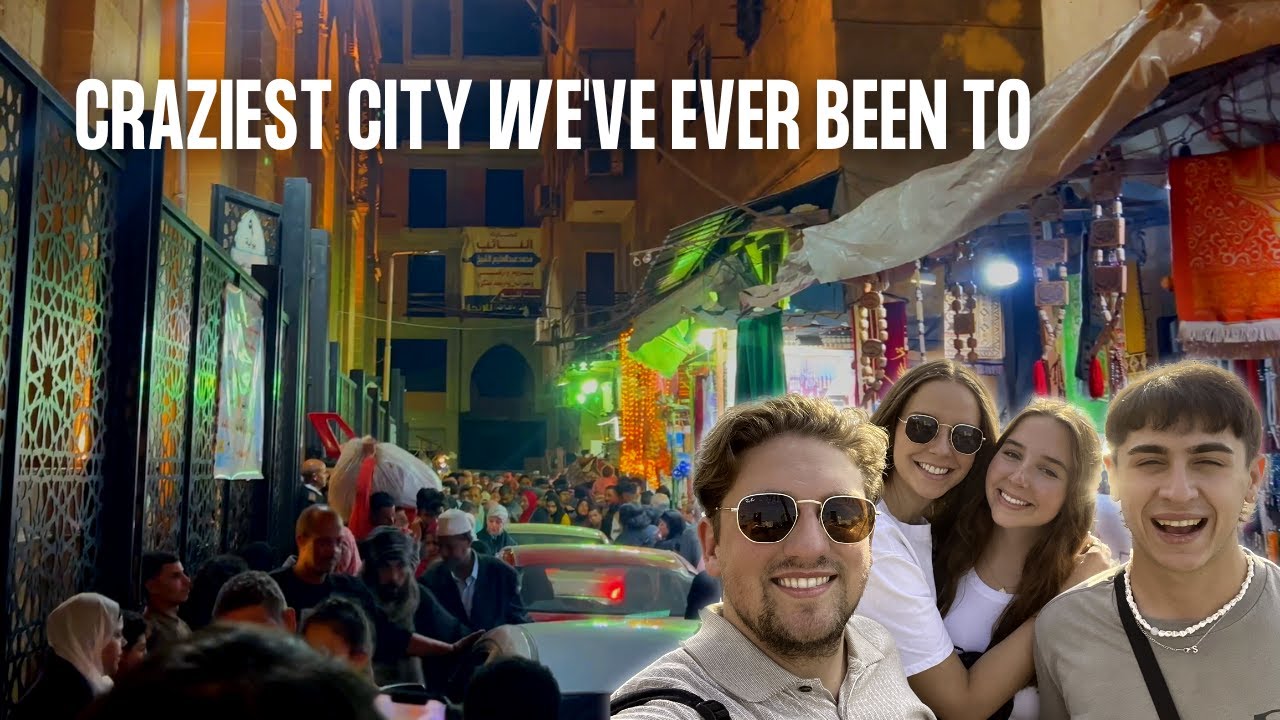 FIRST IMPRESSIONS OF CAIRO, EGYPT | Meeting up with our special guests & exploring Cairo by night