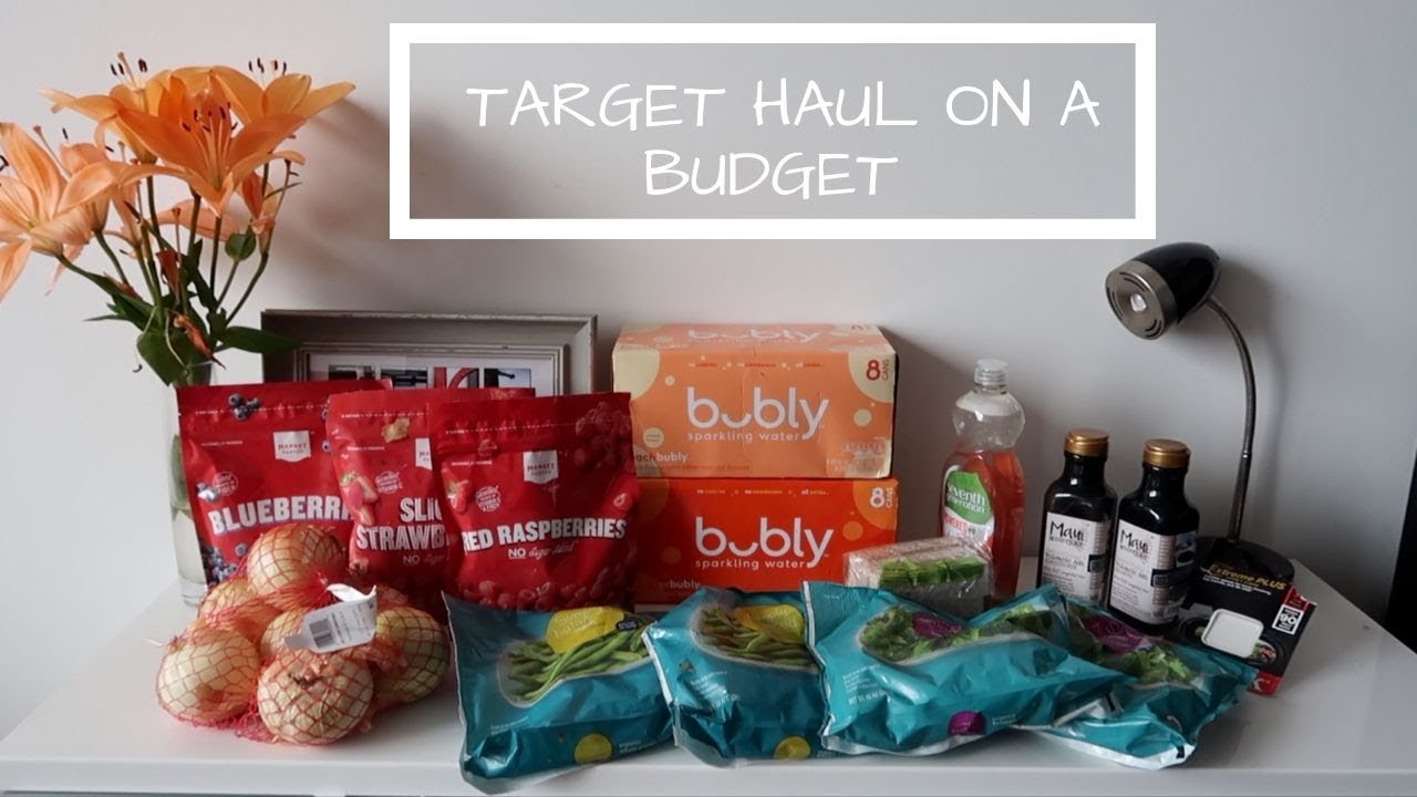 Vegan Target Haul | How Much I Spent on a Budget