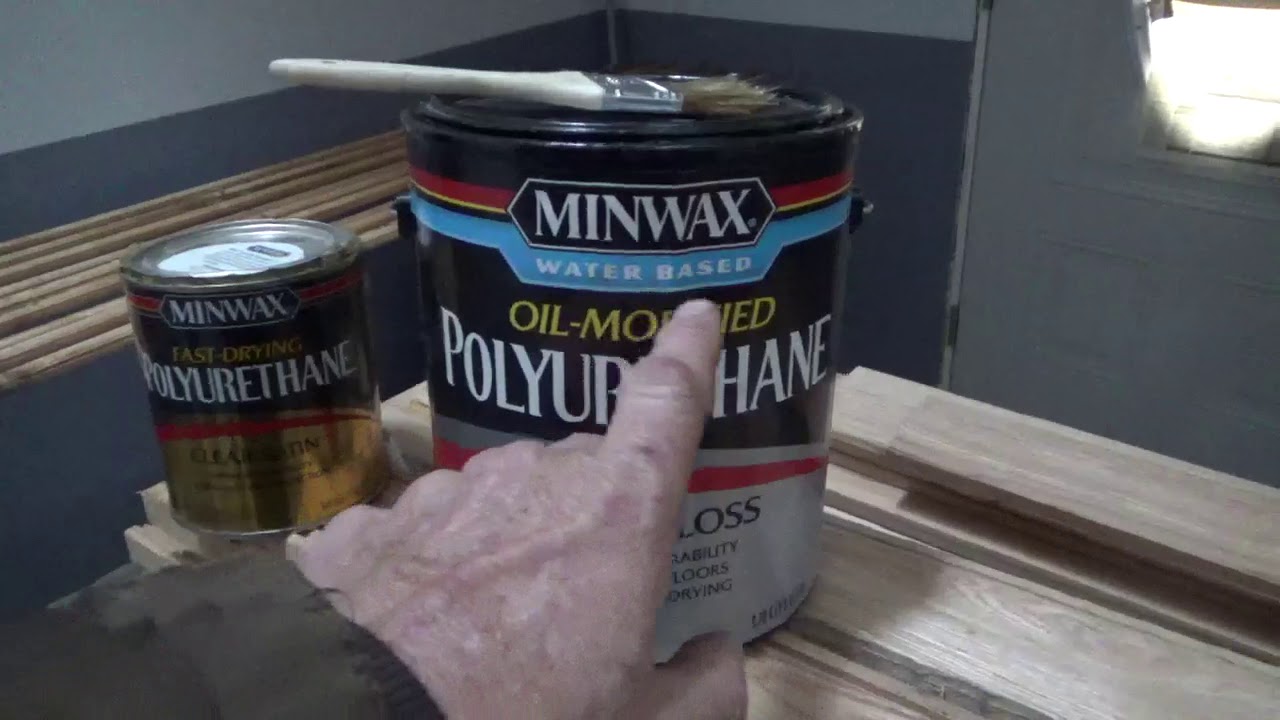 Product semi review Minwax polyurethane.