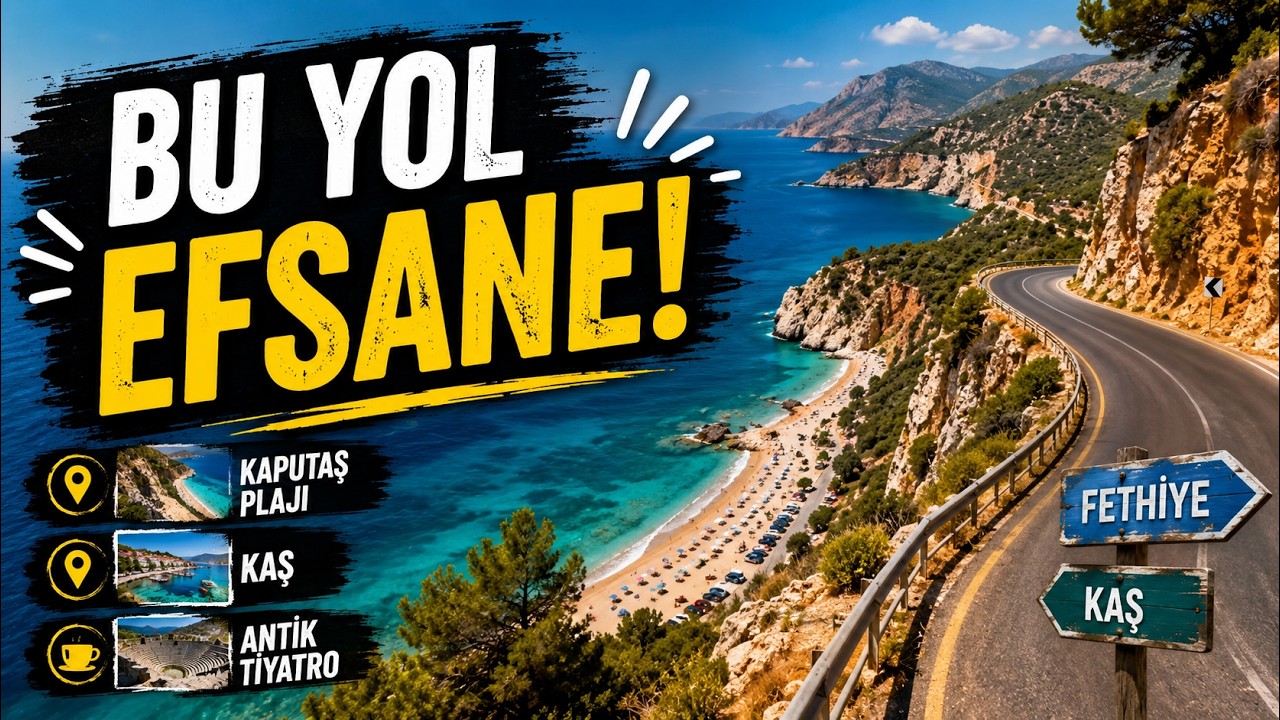 Kaş Antik Tiyatrosu’nda Türk Kahvesi ☕ | Fethiye – Kaş Yol Hikayeleri #3