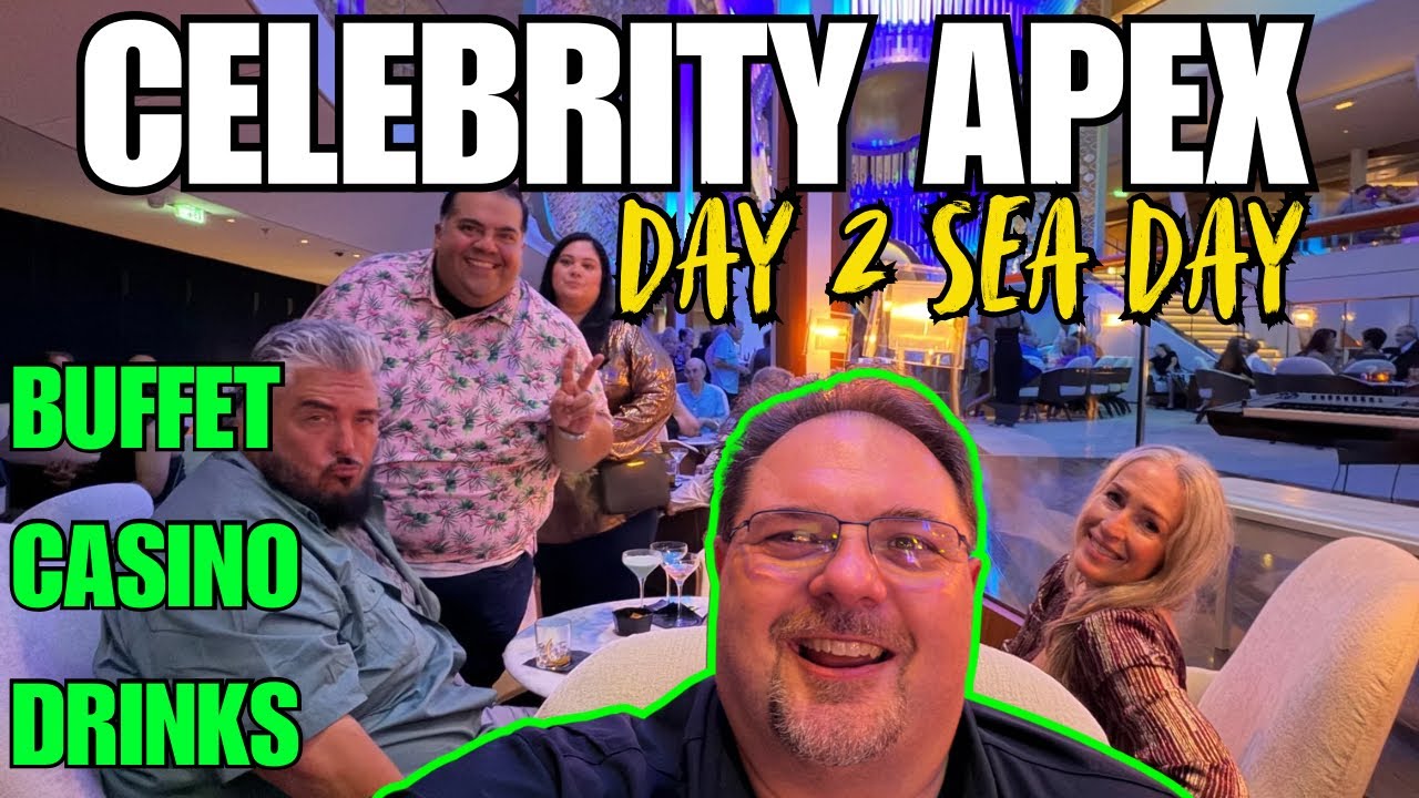 Видеоблог о круизе на лайнере Celebrity Apex | День 2: Морские развлечения