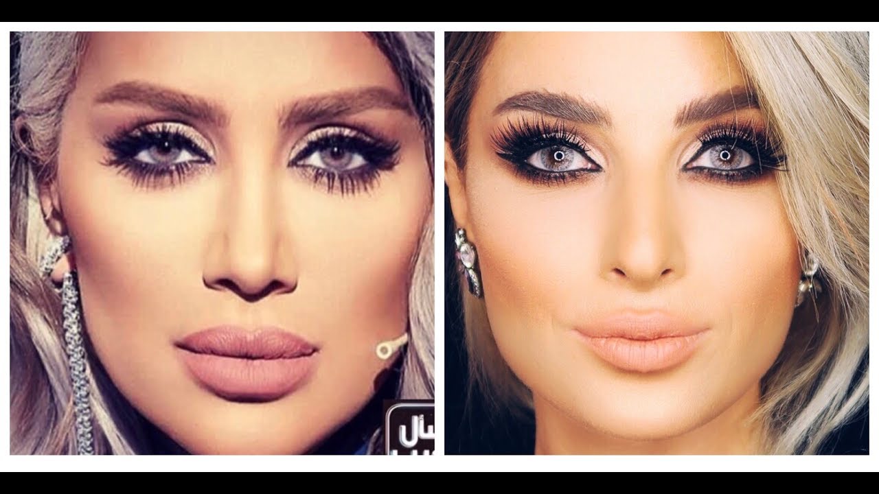 Maya Diab inspired makeup  مكياج مايا دياب