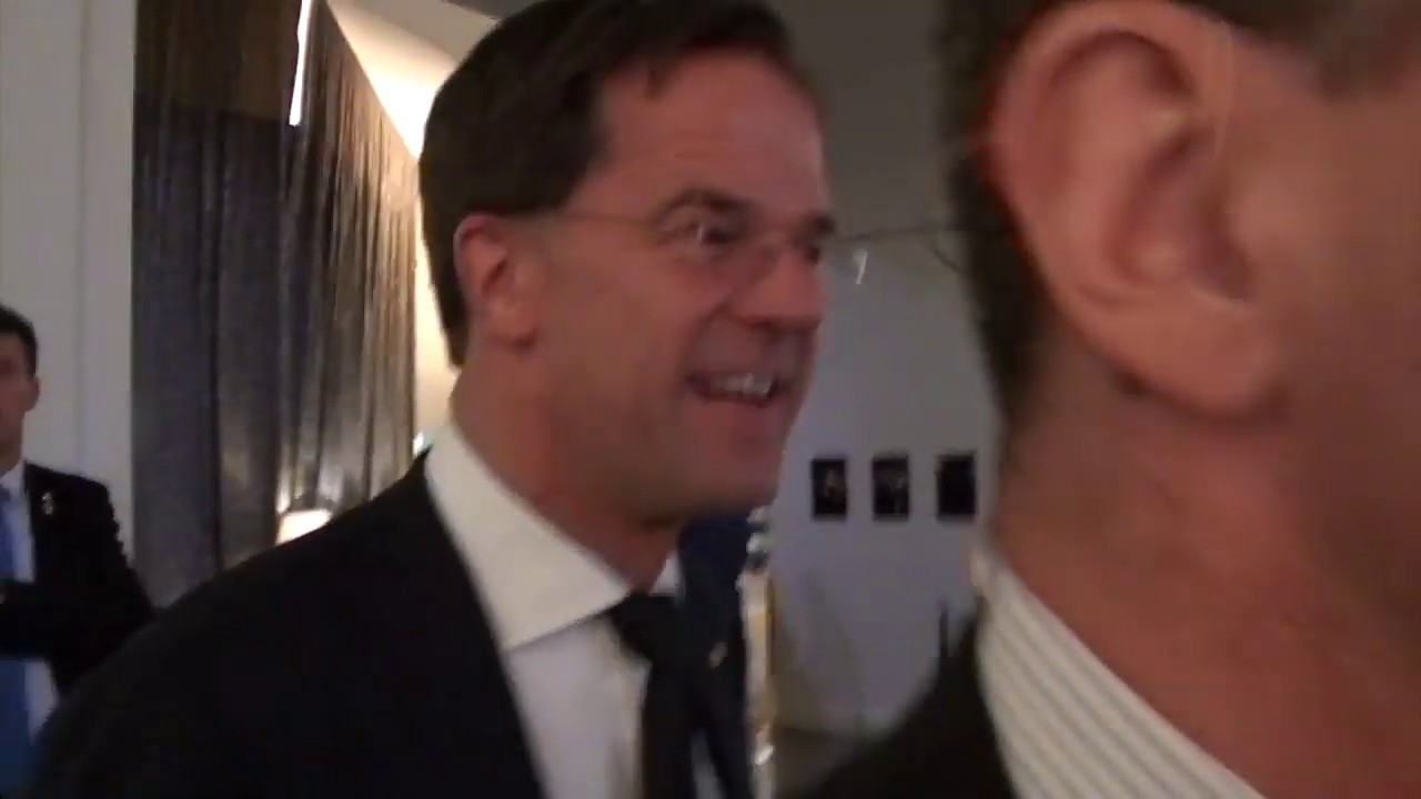 Dutch PM Mark Rutte no comment why his country supports Albanian Neo Nazis in Macedonia