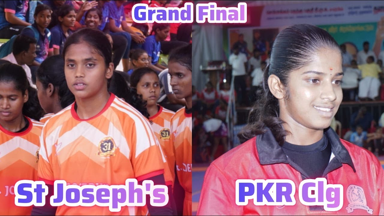 GRAND FINAL : PKR CLG GOPI VS ST JODEPHS LEVEL KABADDI MATCH GIRLS @ SEMBAKKAM
