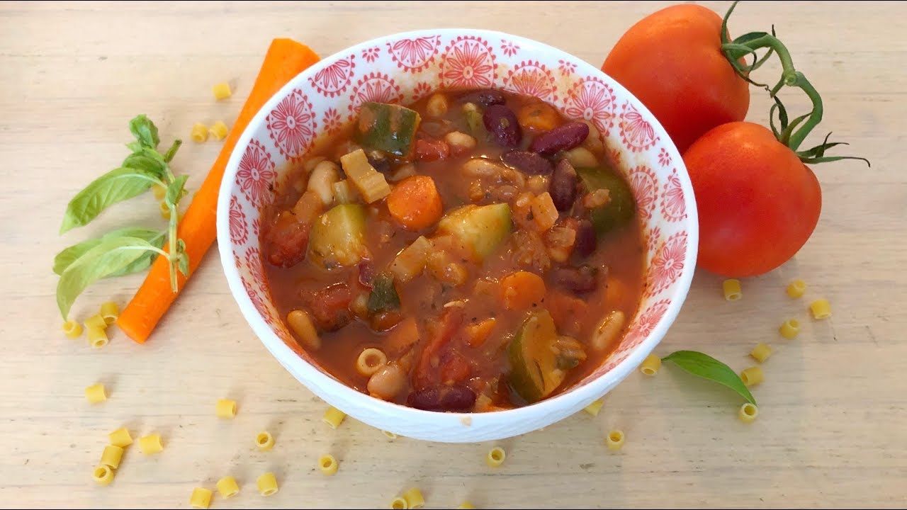 30 Minute Minestrone Soup - FREEZER MEAL - Episode 40