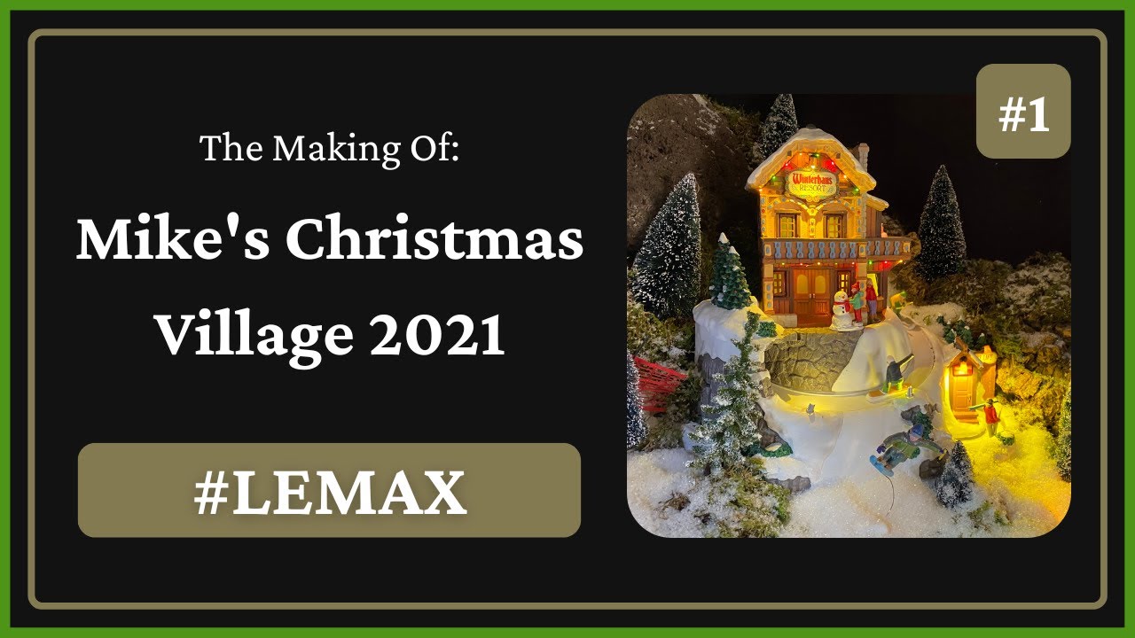 How to make a Lemax Christmas Village | #1 | Vail Village