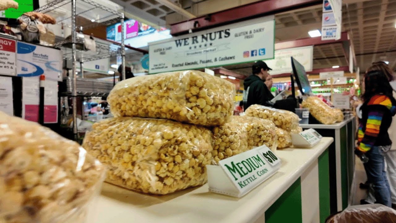 'We R Nuts' preparing for the Easter rush at Buffalo's Broadway Market