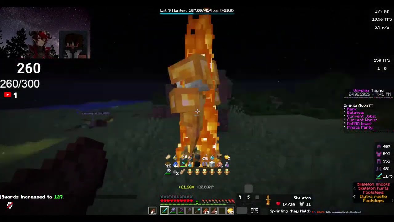 🔴Live Stream Vorplex Towny IP: mc.vorplex.net (Doing it fully)