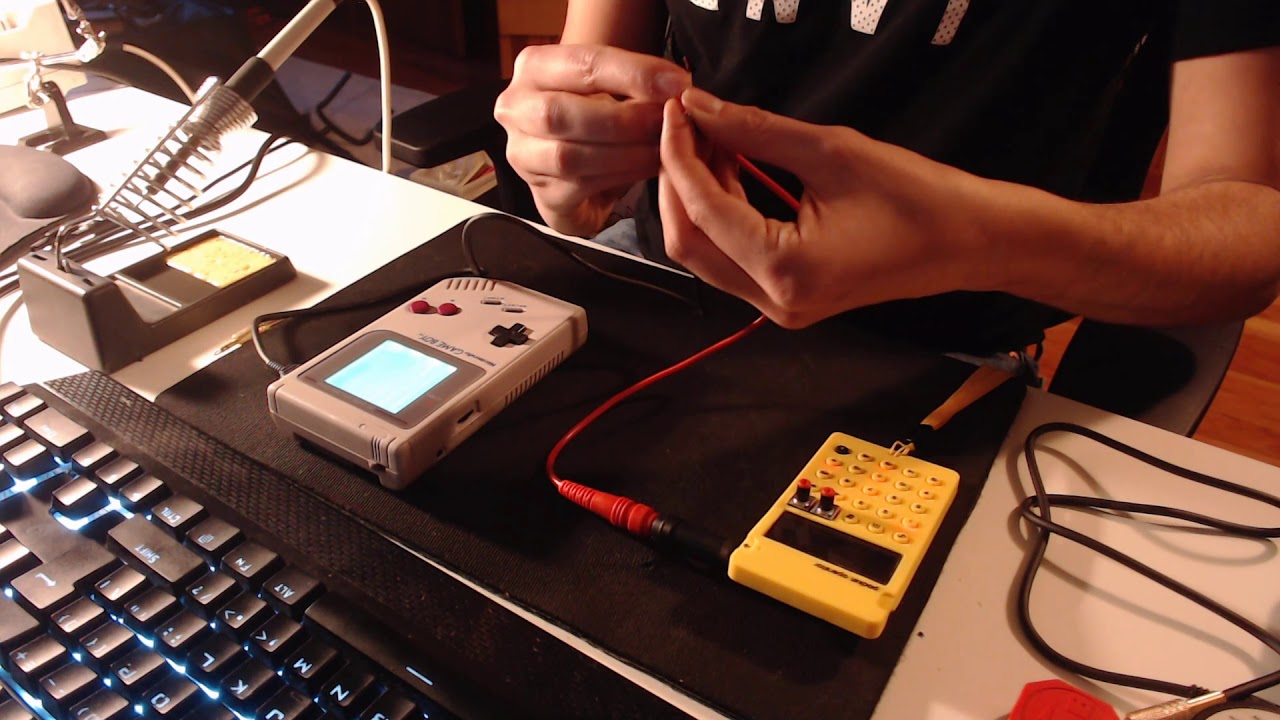 How to build an analog sync [dmg-04 link] cable for LSDJ / GameBoy PT.2 (input function)