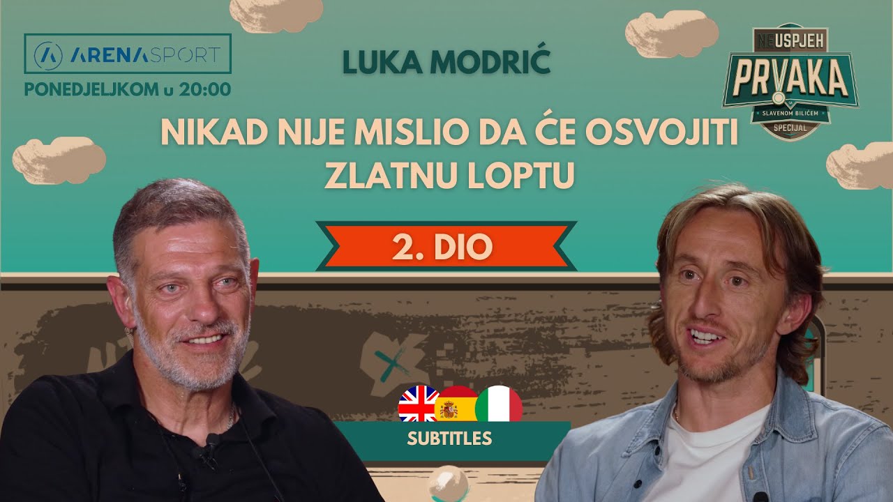 Luka Modrić kod Slavena Bilića | Drugi dio | Neuspjeh prvaka #12