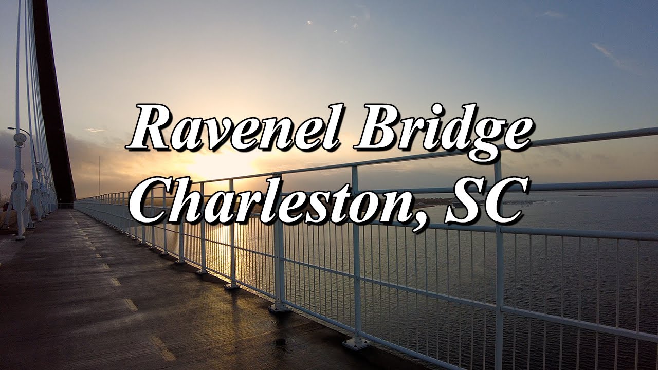 Sunrise Walk on Ravenel Bridge in Charleston, SC