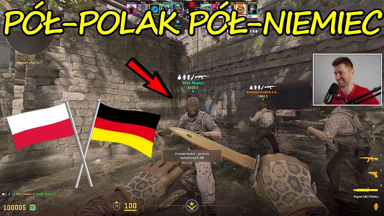 Pogadałem z PÓŁ-POLAKIEM PÓŁ-NIEMCEM w CS2! 😅 | Mervo