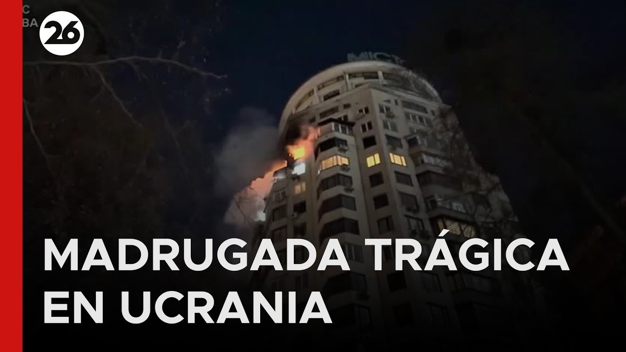 🇺🇦 🇷🇺 MADRUGADA TRÁGICA | Rusia golpea Ucrania con misiles y deja víctimas mortales