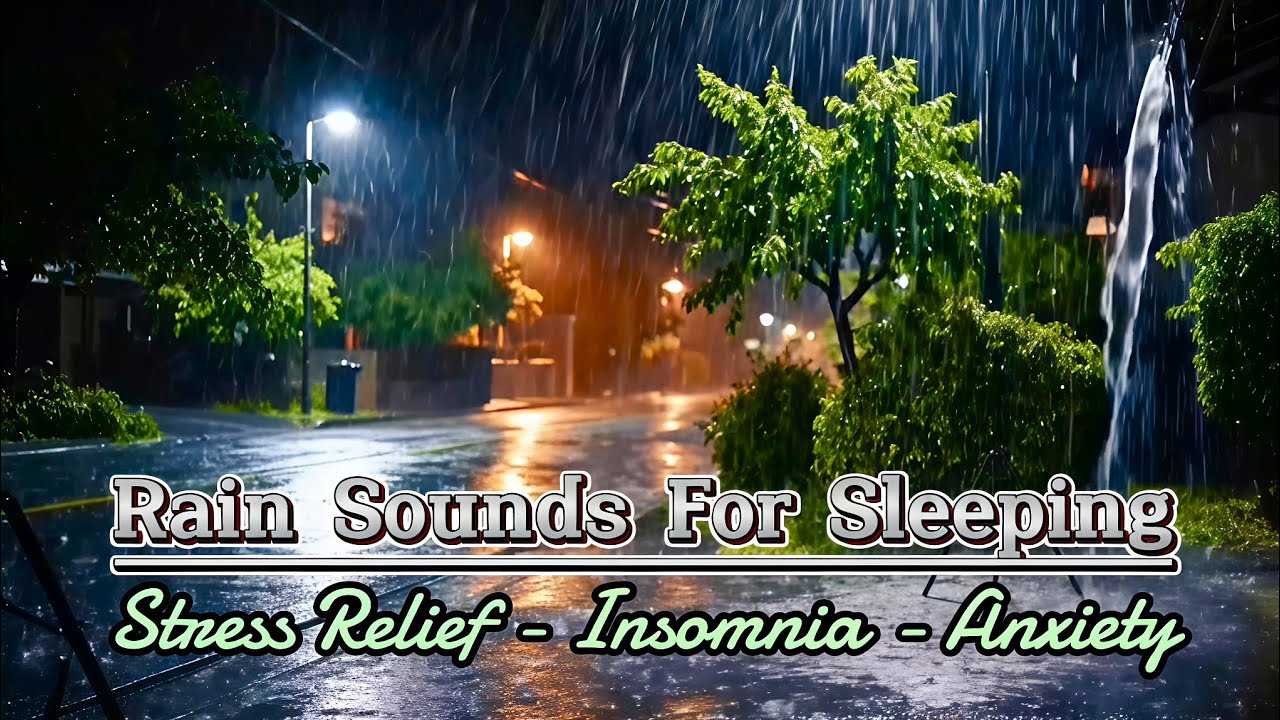 Sleep in Minutes with Calming Forest Rain Sounds 🌲- Rain Sounds for Deep Sleep, Insomnia, Anxiety 
