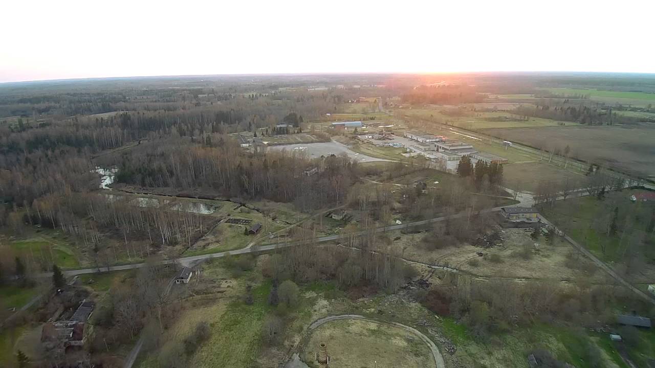 Test flight in Tihemetsa