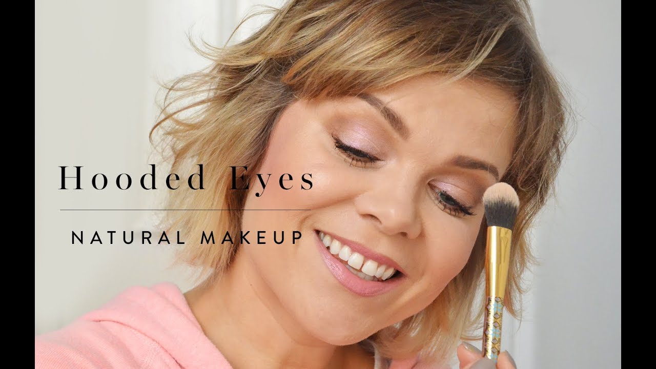 Natural makeup for Hooded eyes - great for aging eyes!