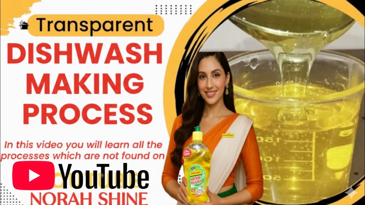 How to Make Dishwash Liquid at Home | Complete Formula & Process, @NORAHSHINE  small scale business 