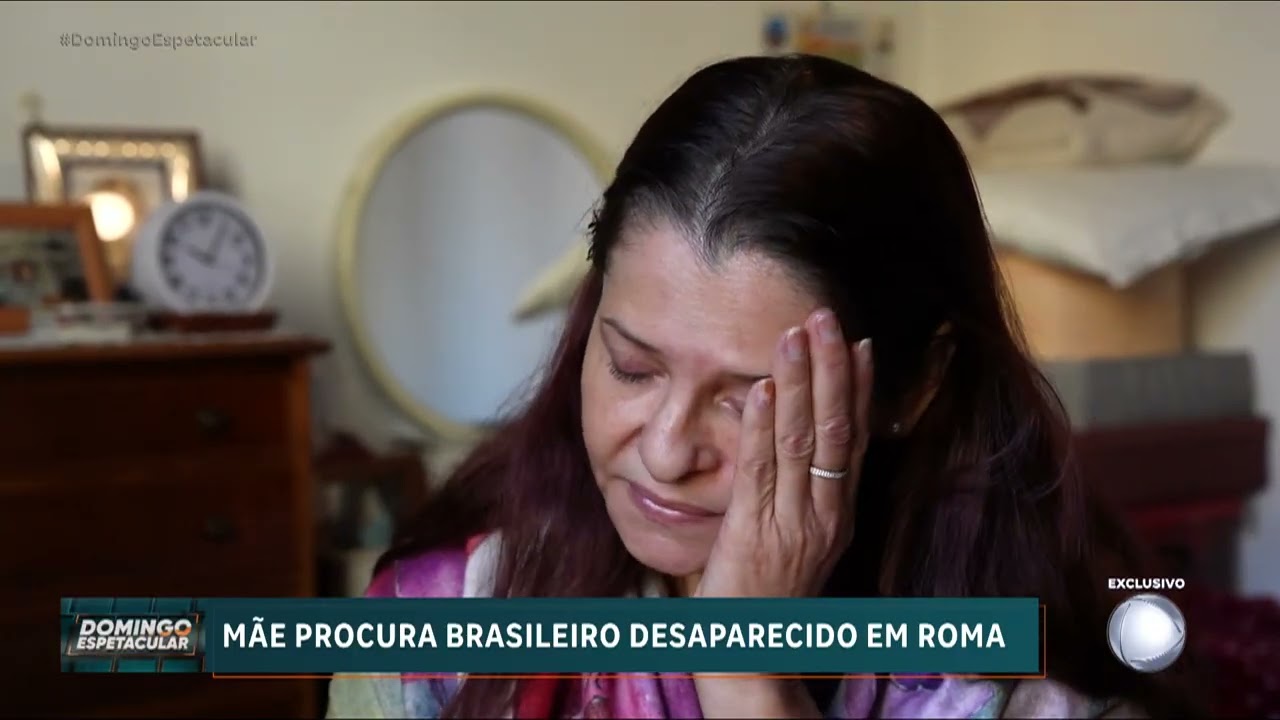Brasileiro desaparece em Roma e mãe desconfia que o caso esteja ligado à máfia italiana