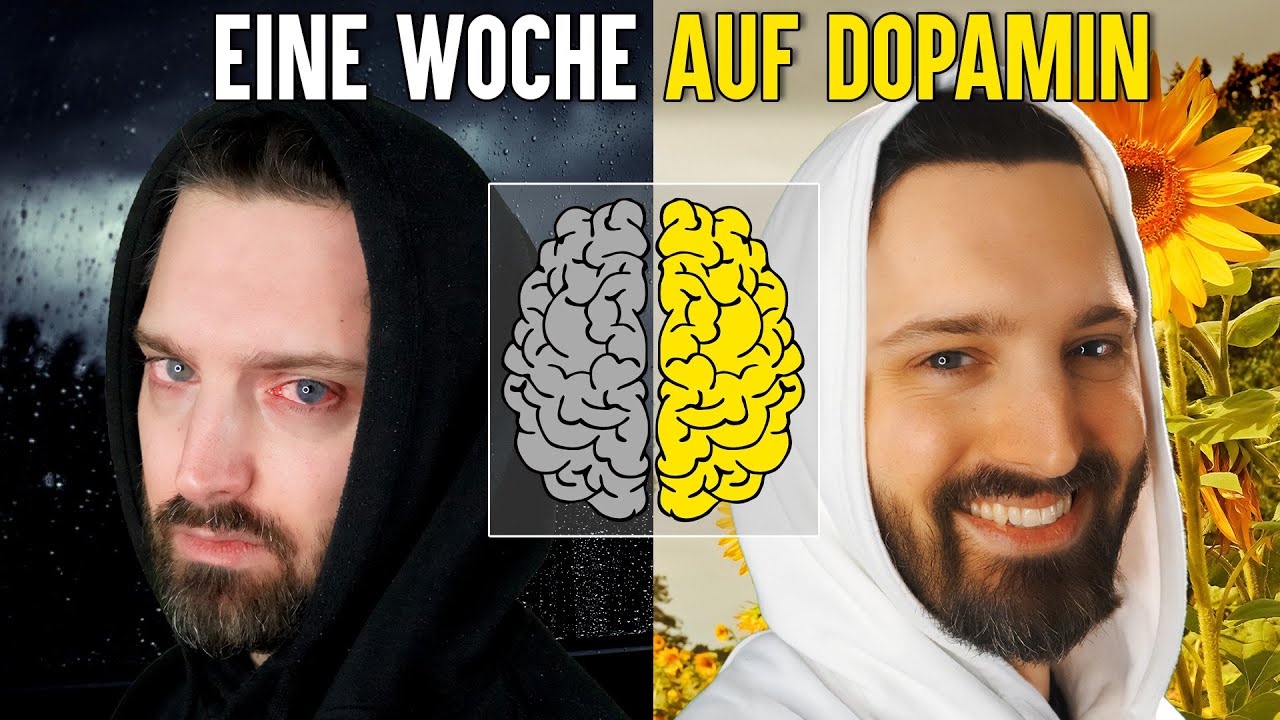 7 Tage absichtlich glücklich! DOPAMINBOOST! 😁 Selbstexperiment