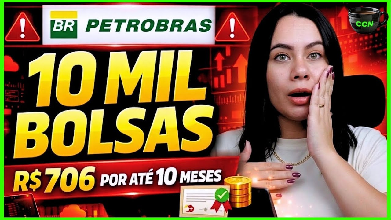 PETROBRAS abre 10 MIL BOLSAS EAD —VEJA COMO FUNCIONA E QUEM PODE PARTICIPAR