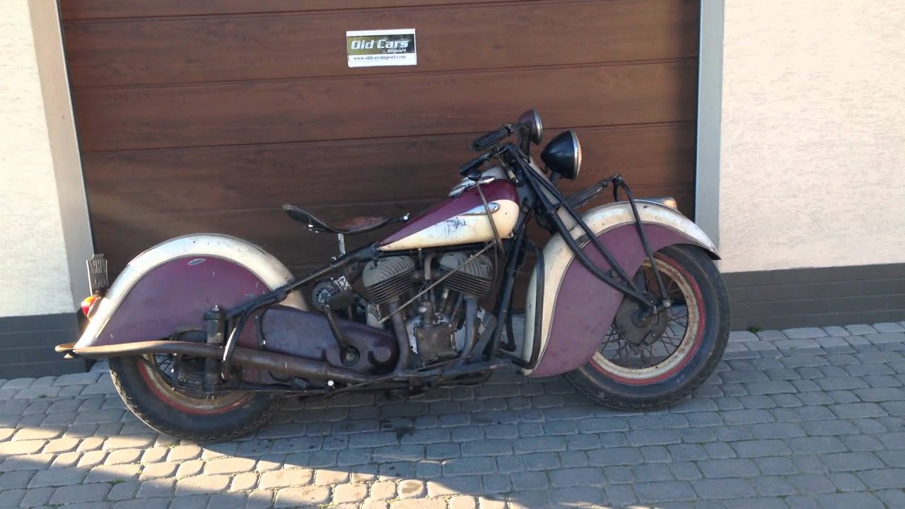 Indian Chief 1940 Barn Fresh, unrestored