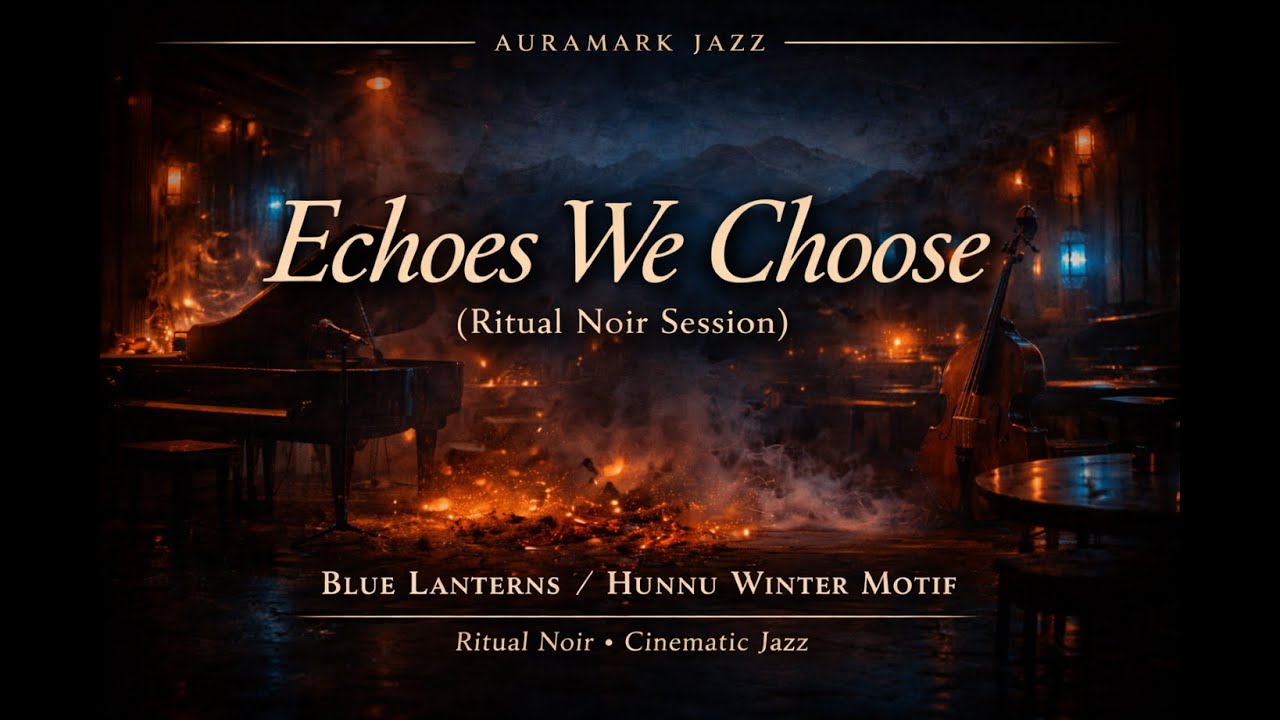 Echoes We Choose (Ritual Noir Session) — Blue Lanterns / Hunnu Winter Motif