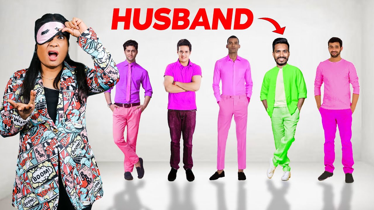 PRITI Tries To Find Her HUSBAND SANKET Blindfolded!!! | Hungry Birds