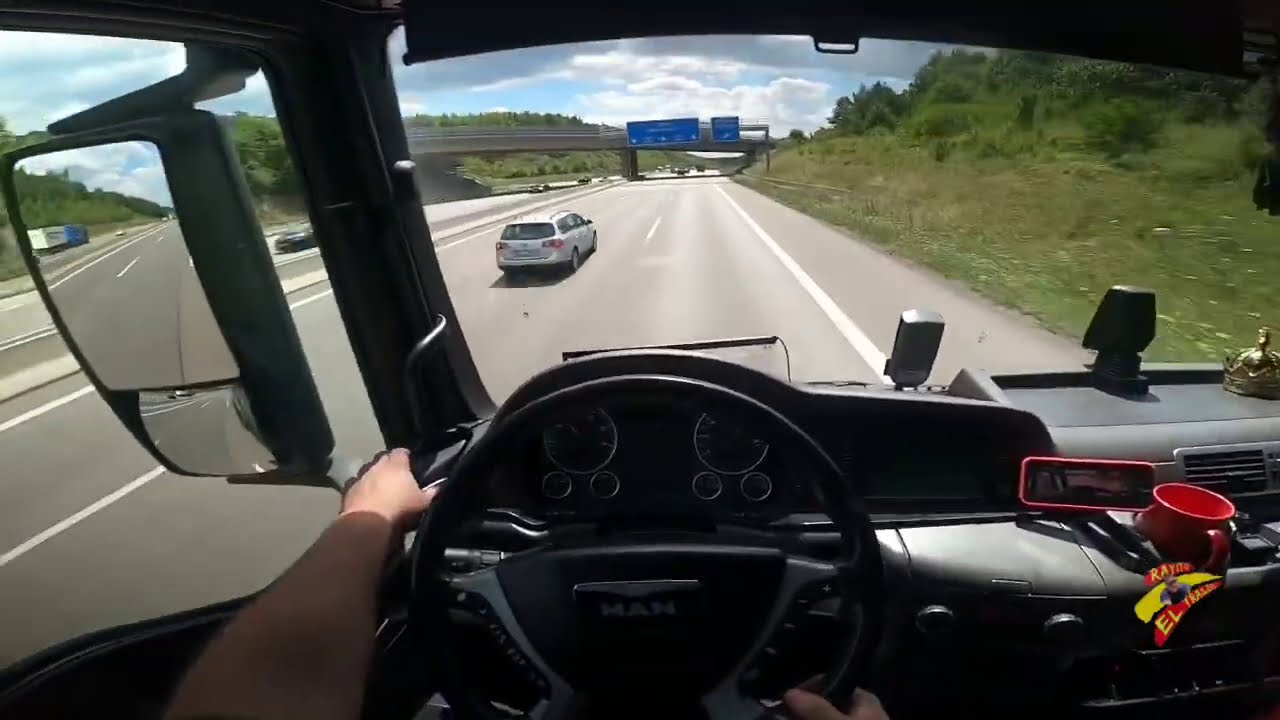 Camión a toda velocidad exceso de velocidad! (Tacografo digital)