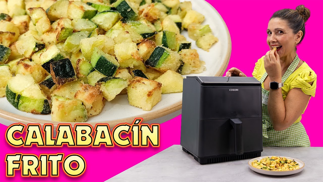 ✅ VUELTA AL COLE: ¡Descubre el Calabacín 'FRITO' más sorprendente en #freidoradeaire #cosori!