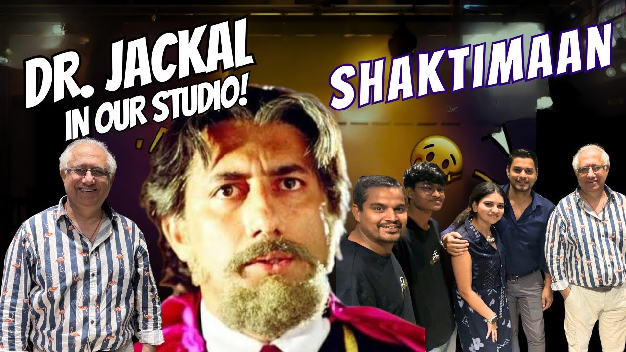 Shaktiman’s DR. Jackal in Our Studio! 😱😂 | Fun Vlog 