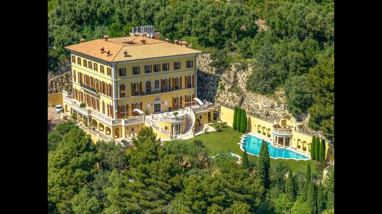Villa Schiffanoia in Villefranche-sur-Mer : Exceptional estate with panoramic sea views