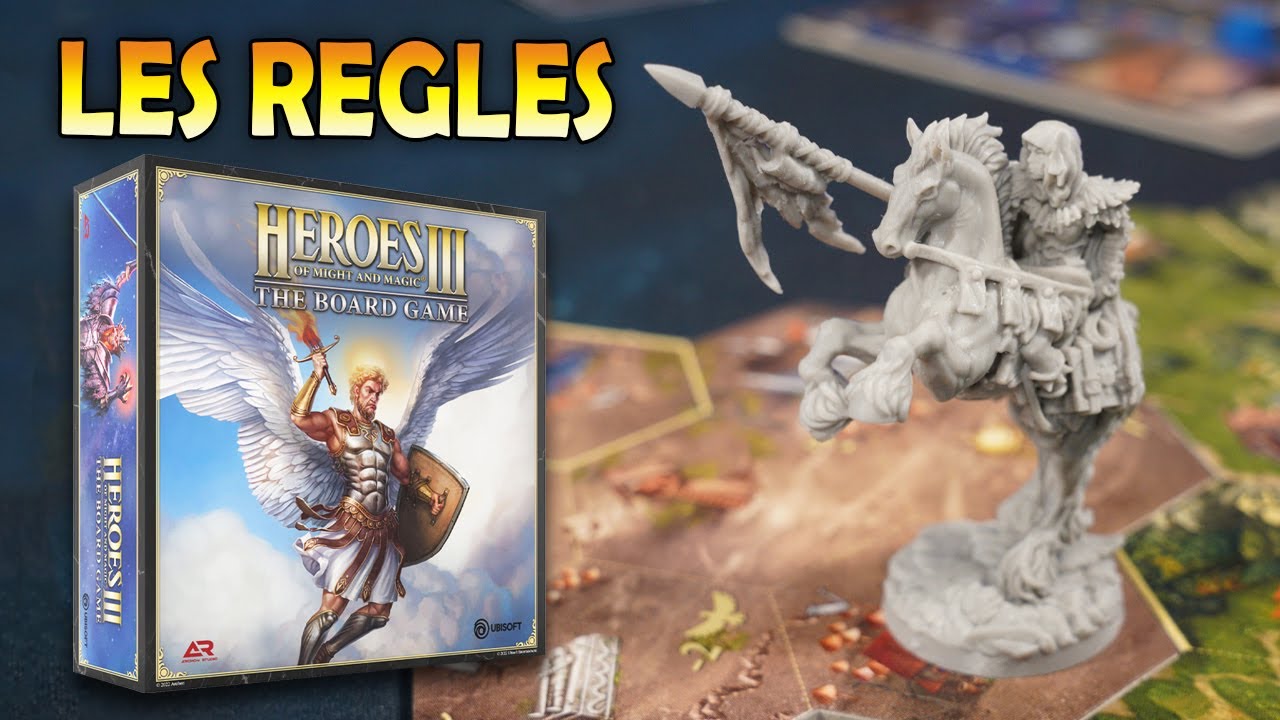 Heroes Of Might and Magic 3 The Board game VF FR. Les règles complètes !