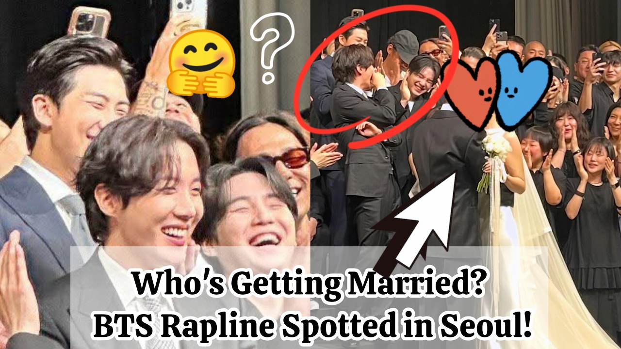 Why Is BTS Rapline Back in Seoul? Who's getting Married? RM, Jhope, and Suga spotted in Korea | BTS