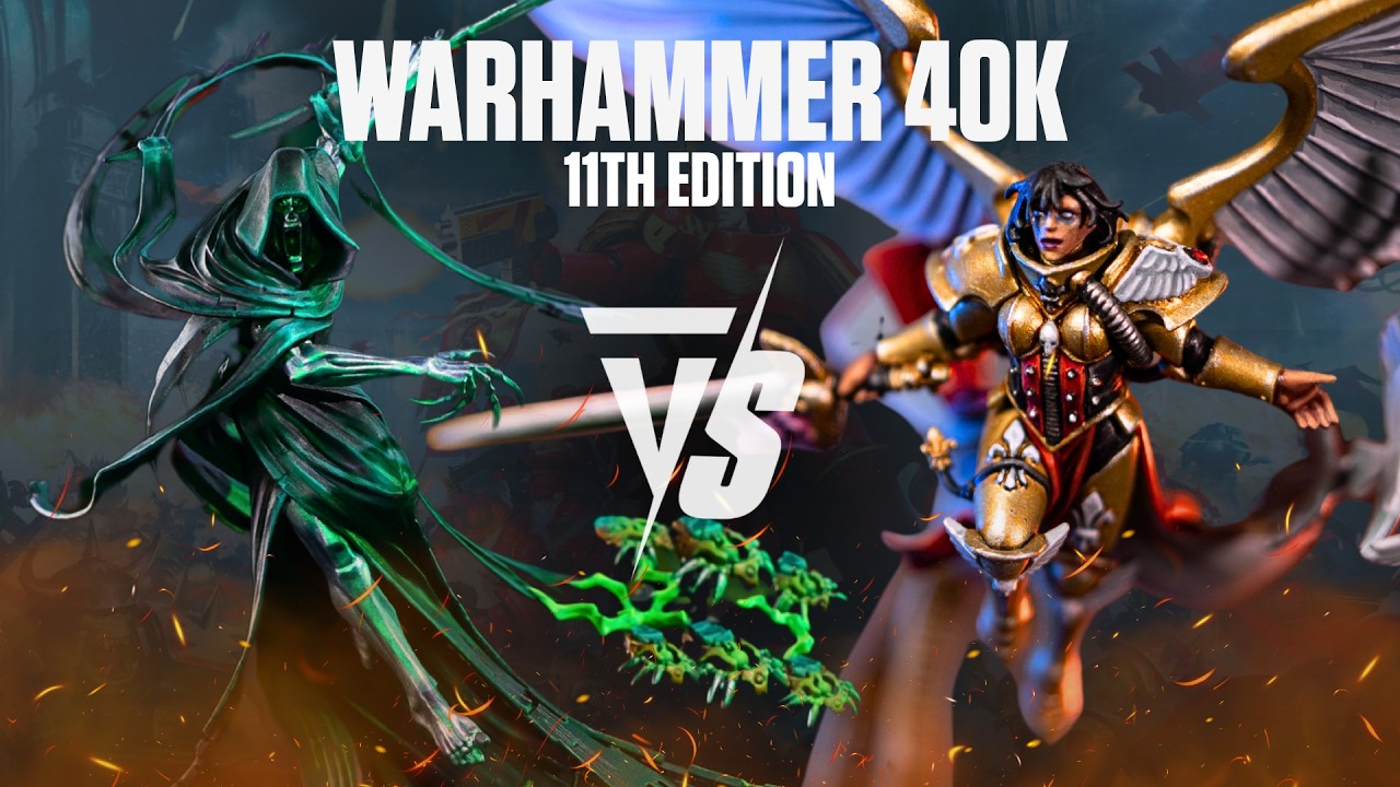 Necrons Vs Adepta Sororitas 11th Edition Warhammer 40K Battle Report