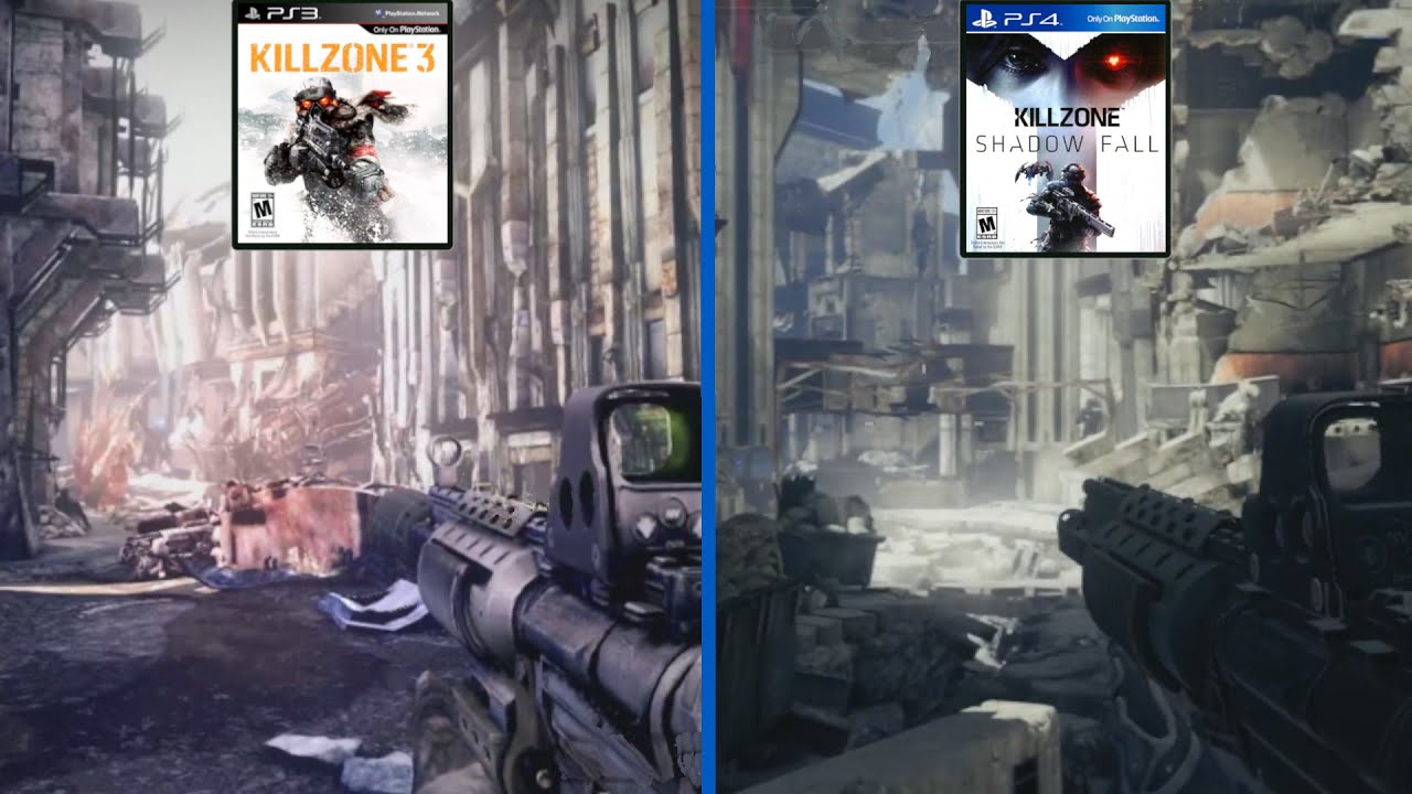 Bilgarsk Boulevard: Killzone 3 vs Killzone Shadow Fall Comparison (aka The Remains)