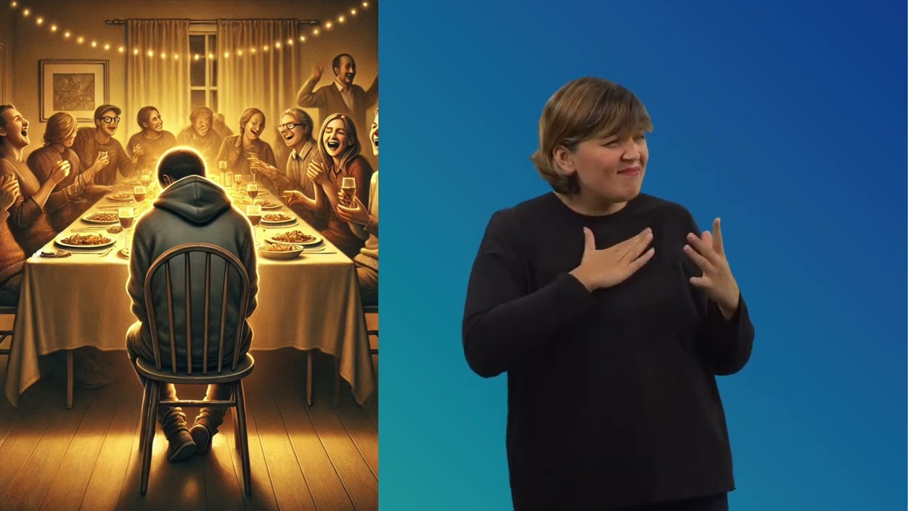 Dinner table syndrome: the isolation of deaf people at family meals