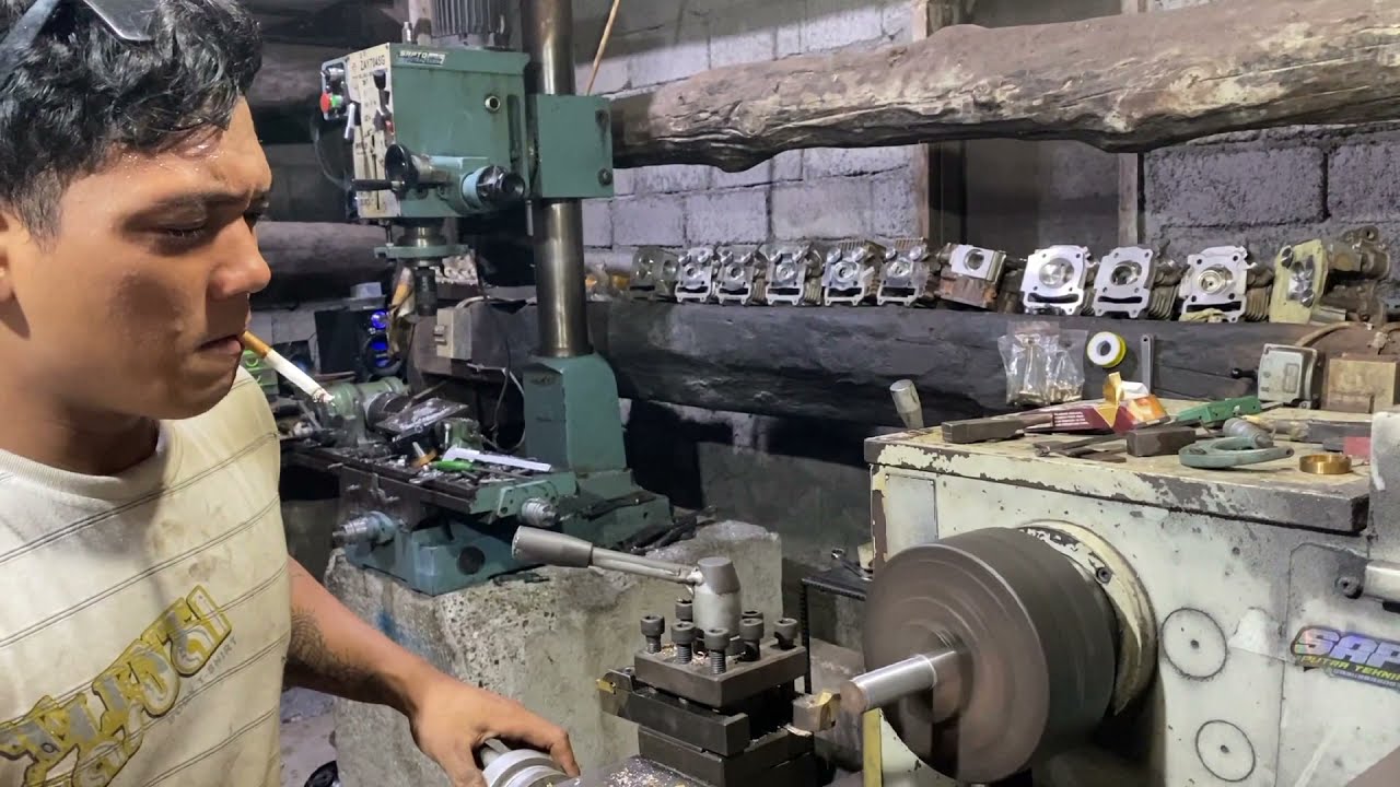 PROSES PEMBUATAN JIG (PLENDES)  UNTUK PAPAS HEAD 2 TAK