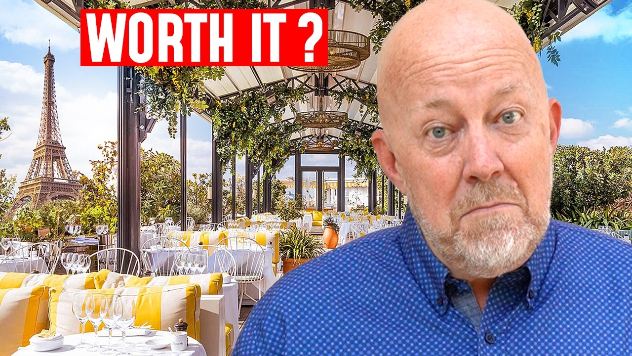 We Found The BEST ROOFTOP VIEW Restaurant in Paris