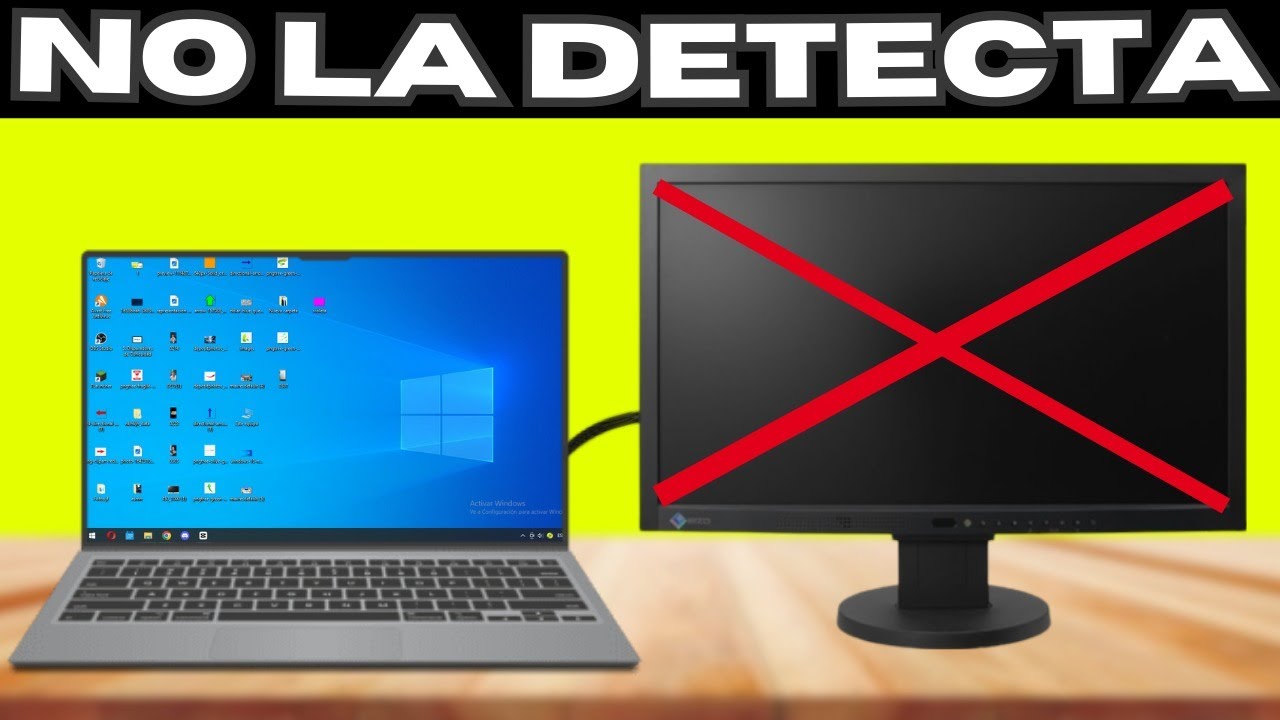 ❌ WINDOWS 10 NO Detecta Segunda Pantalla (SOLUCION)