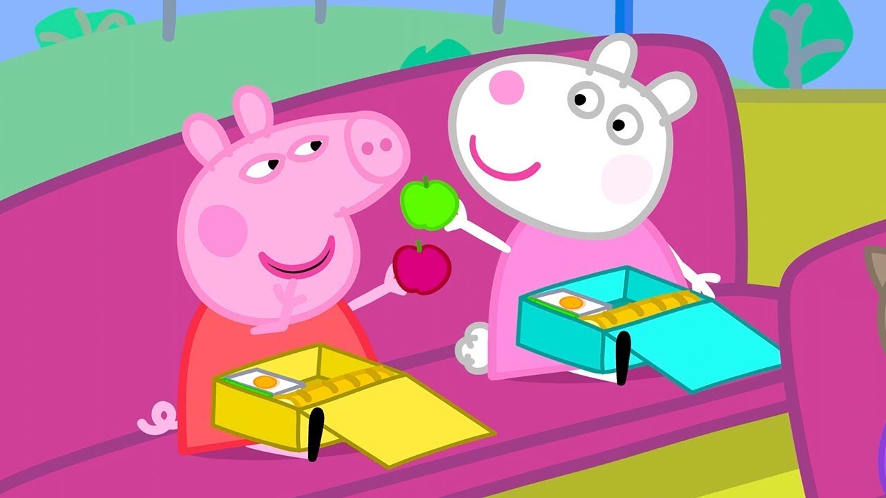 Peppa's Mountain Adventure 🚌 | Peppa Pig Full Episodes