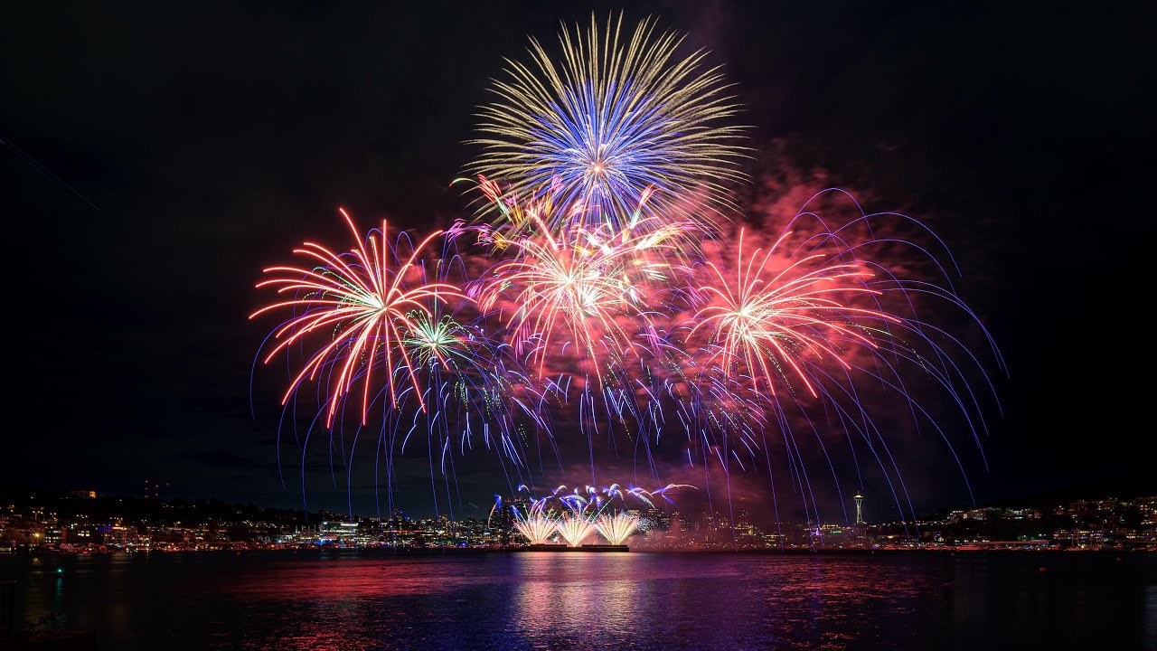 Seattle 4th of July Fireworks Show Full Documentary in 4K UHD
