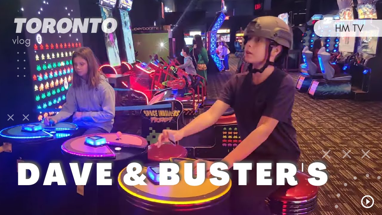 Dave & Buster's at Vaughan is a family-friendly place offering food & arcade games