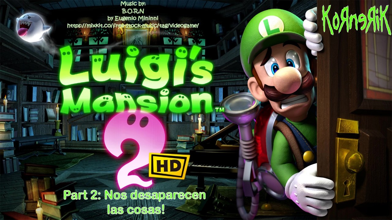 Luigi´s Mansion II Episodio 2: Nos desaparecen las cosas!