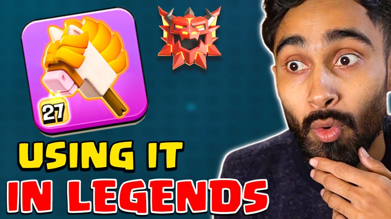 Using Stick Horse For 1st Time. (Clash of Clans)
