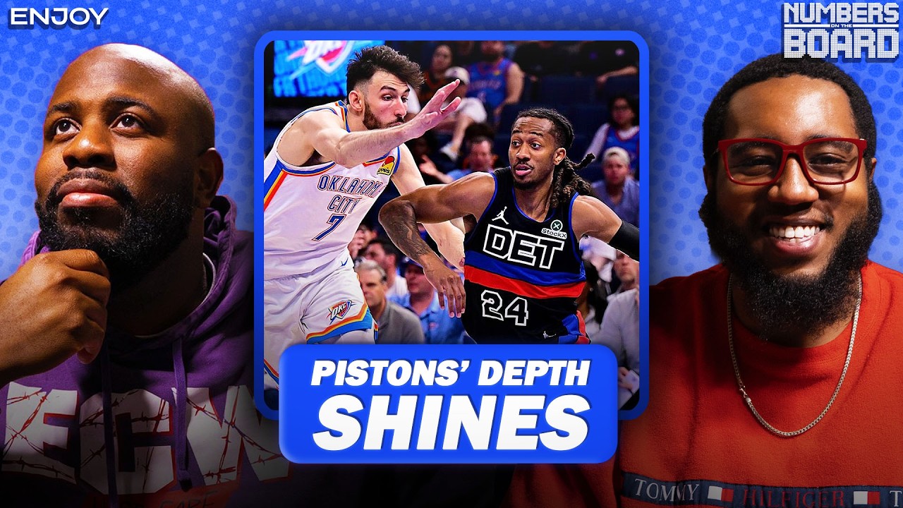 Detroit Pistons&rsquo; depth shows they are a well-orchestrated team | Numbers on the Board | NBA on NBC