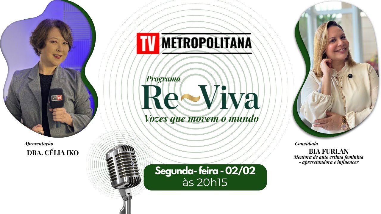 A voz visual: o que sua imagem diz antes de você falar | Re~Viva - Dra. Célia Iko convida Bia Furlan