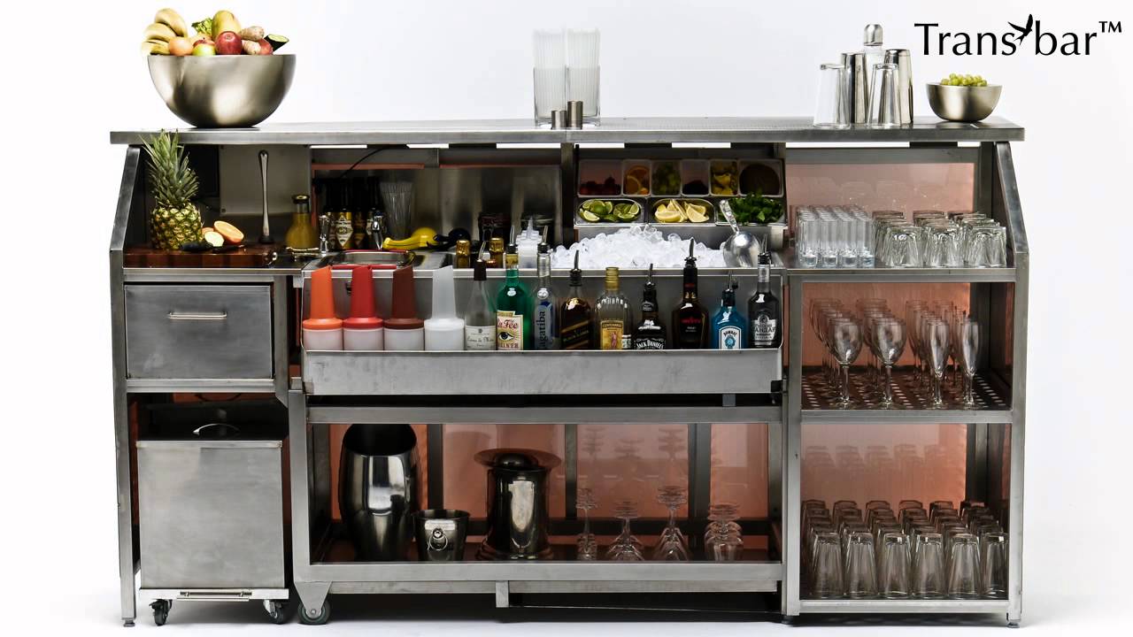 Mobile Bar For Sale - Transbar portable bars by Bar Specialists