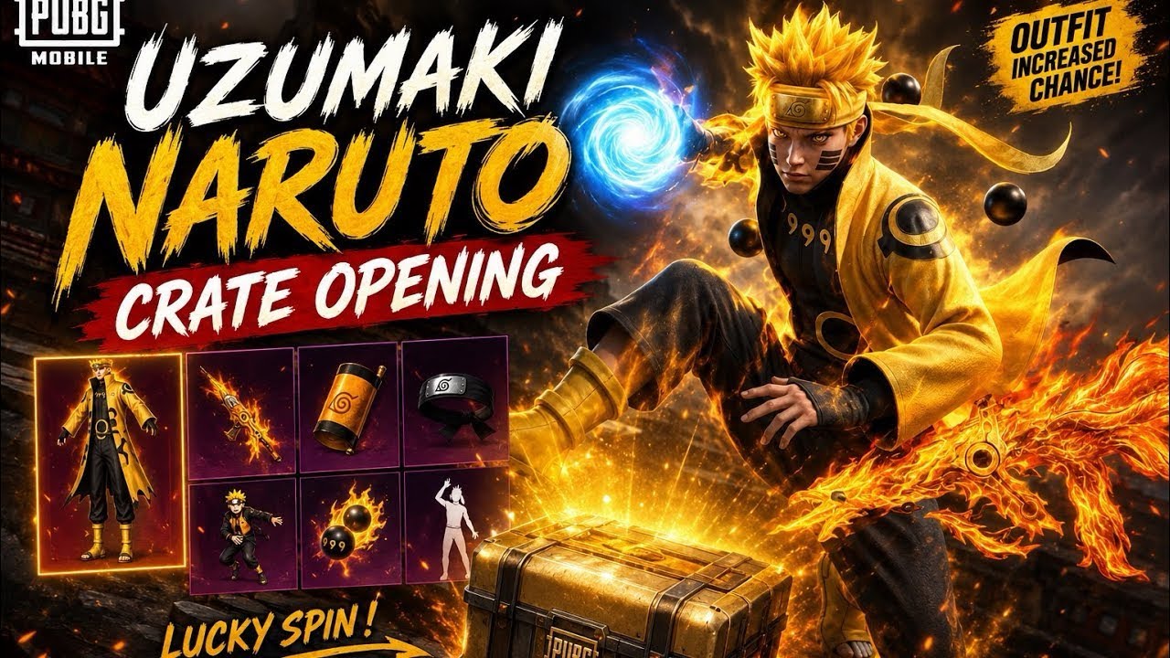  $10K UC CREATE OPENING 😱 | NEW NARUTO ULTIMATE SET WITH NEW AUG SPIN #pubgmxnaruto 
