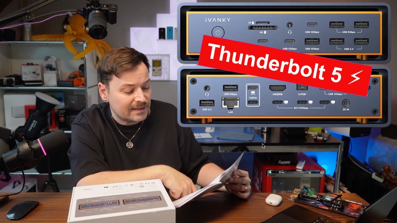Thunderbolt 5 im Praxistest: iVANKY FusionDock Max 2 – das ultimative Dock fürs MacBook? 🔥